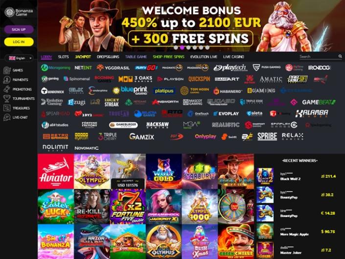 BonanzaGame Casino - Odkryj Magię Gier Online