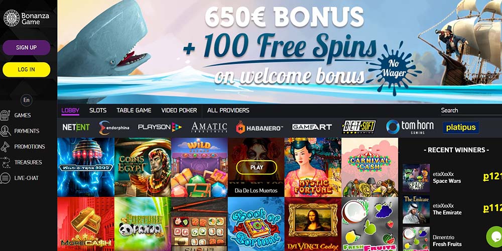 BonanzaGame Casino - Odkryj Magię Gier Online
